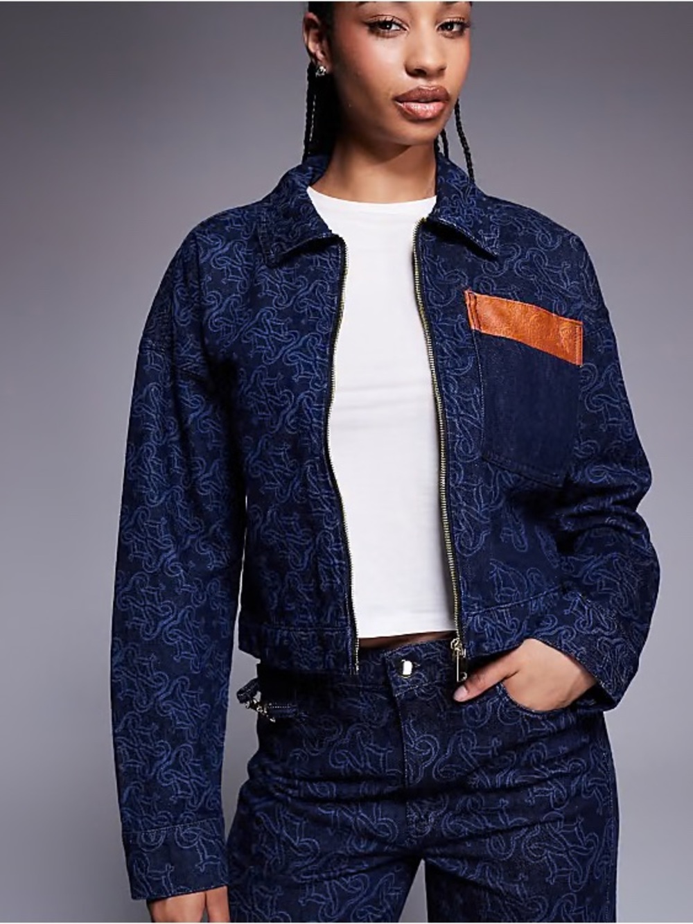 NWT River Island Denim Jacket